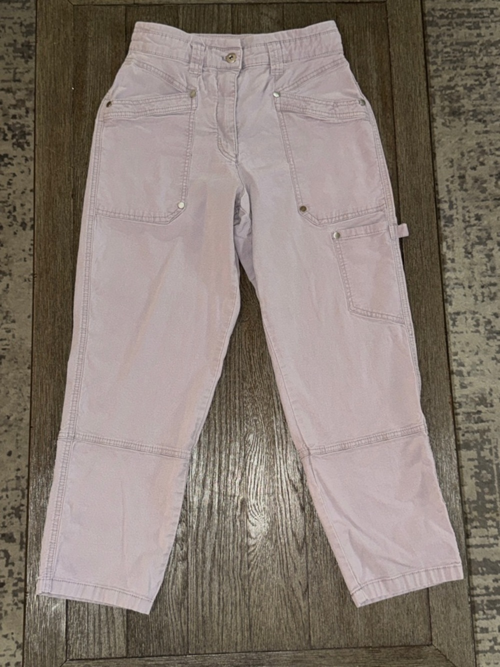 Maeve Turner Utility Pants Dusty Lavender
